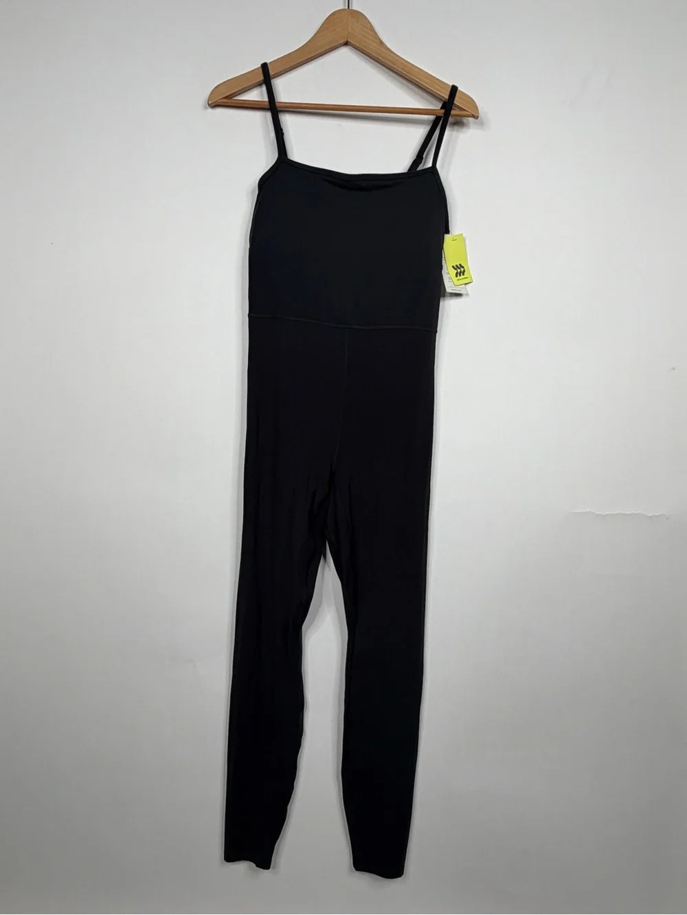 all in motion Black Slim Spaghetti-Strap Jumpsuit